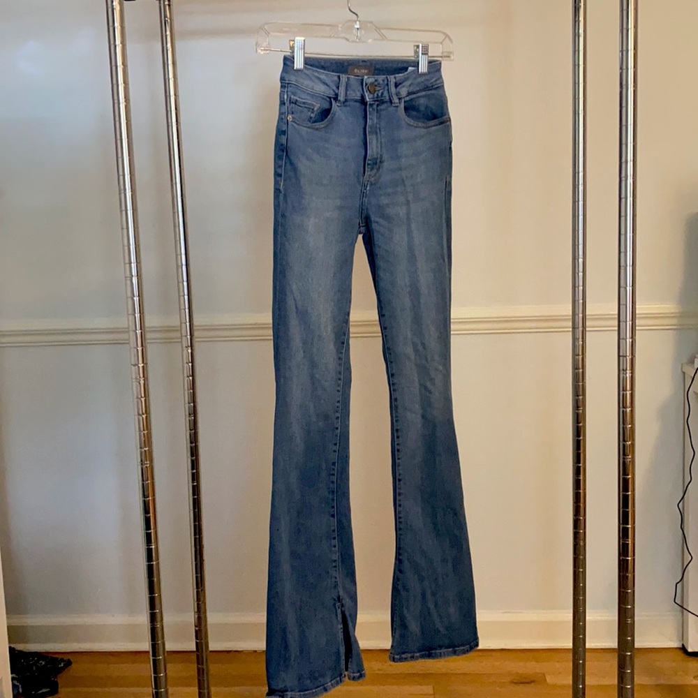 high waisted jeans